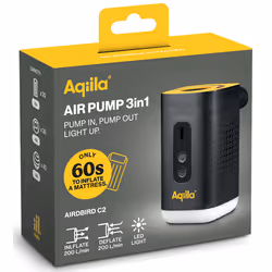 Aqiila Airbird C2 pompa ad aria elettrica 200 l/min