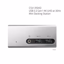 CLUB3D The Club 3D CSV-3104D USB 3.2 Gen 1 4K UHD at 30Hz Mini Docking Station Ultra slim design - Vista aggiuntiva 5