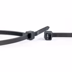 WKK 11032071 fascetta Releasable cable tie Plastica Nero 100 pz - Vista aggiuntiva 2