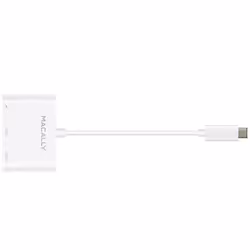 Macally UCHDMI4K replicatore di porte e docking station per laptop USB 3.2 Gen 1 (3.1 Gen 1) Type-C Bianco - Vista aggiuntiva 3