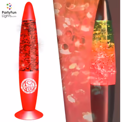 Crea atmosfere suggestive e sensuali con la lampada glitter I LOVE YOU con Led multicolor. La luce emessa è ideale per avveni ...