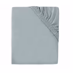 Jollein 511-507-68043, Lenzuolo elasticizzato per culla, Cotone, Bianco, Monocromatico, Bambino/Bambina, 60 x 120 cm