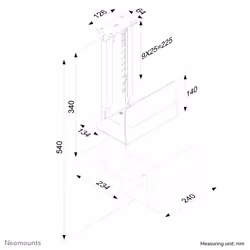 Neomounts Supporto da scrivania per PC - Vista aggiuntiva 4