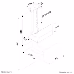 Neomounts Supporto da scrivania per PC - Vista aggiuntiva 3