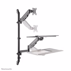 Neomounts postazione di lavoro sit-stand a parete - Vista aggiuntiva 4