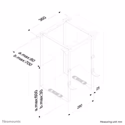 Neomounts Supporto da scrivania per PC - Vista aggiuntiva 5