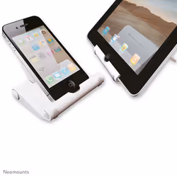 Neomounts Porta tablet da scrivania, Telefono cellulare/smartphone, Tablet/UMPC, Bianco