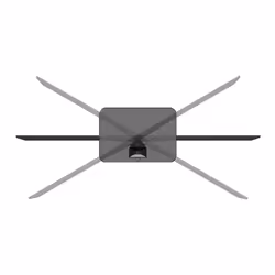 Neomounts DS45-430BL12 Supporto da tavolo per TV 23-43"- girevole - Vista aggiuntiva 7
