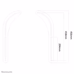 Neomounts supporto per soundbar