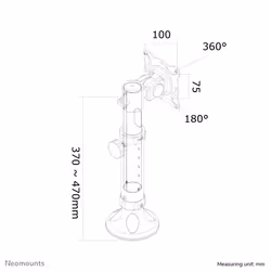 Neomounts Supporto da scrivania per monitor - Vista aggiuntiva 7