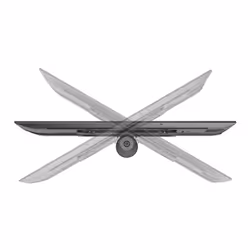 Neomounts DS42-430BL14 Supporto da tavolo per TV 32-55"- a fissaggio - girevole - Vista aggiuntiva 6