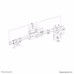 Neomounts Adattatore doppio monitor - Vista aggiuntiva 8