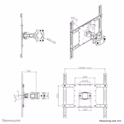 Neomounts Supporto per monitor/TV