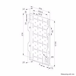 Neomounts rack per hardware AV - Vista aggiuntiva 8