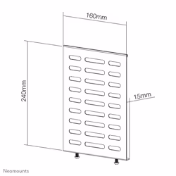 Neomounts Supporto per PC/Mediabox - Vista aggiuntiva 4