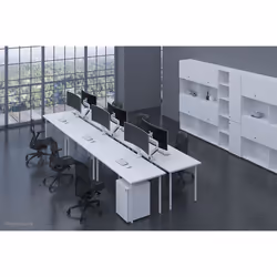 Neomounts Supporto da scrivania per monitor curvi - Vista aggiuntiva 5