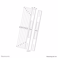 Neomounts kit estensione VESA - Vista aggiuntiva 6