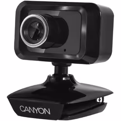 Canyon CNE-CWC1 webcam 1,3 MP 1600 x 1200 Pixel USB 2.0 Nero - Vista aggiuntiva 2