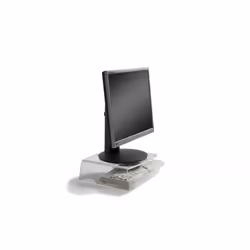 BakkerElkhuizen Q-riser 100 76,2 cm (30") Scrivania Trasparente