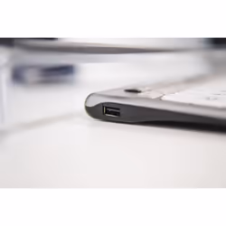 BakkerElkhuizen S-board 840 tastiera Ufficio USB QWERTZ Tedesco Grigio chiaro, Bianco - Vista aggiuntiva 3