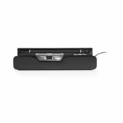 BakkerElkhuizen ErgoSlider Plus, USB, Plastica, Nero, Argento, Laser, 800 DPI, 1,4 m