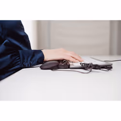 BakkerElkhuizen ErgoSlider Plus USB Nero, Argento