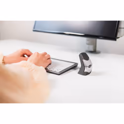 BakkerElkhuizen DXT Precision Wireless mouse Ufficio Ambidestro RF senza fili + Bluetooth Laser 2000 DPI - Vista aggiuntiva 5
