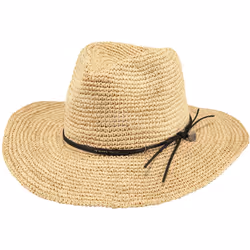 Barts Celery, Adulto, Unisex, Cappello, Nero, Sabbia, Cappello Fedora, Paglia