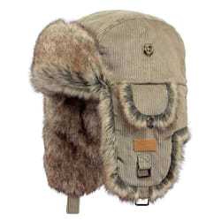 Barts Rib Bomber Cappello Cotone, Pelliccia sintetica, Poliammide, Poliestere