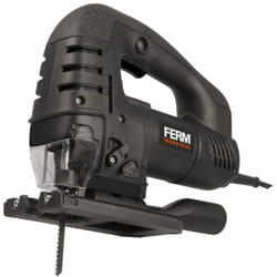 Ferm - Seghetto alternativo 750W. Velocità variabile-Lama Ø100mm - Include Adattatore per aspirapolvere