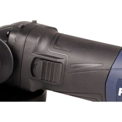 Smerigliatrice angolare 850W–125mm. Protezzione riavvio elettronica – Soft grip – blocco mandrino – cavo 3 metri – include impugnatura laterale