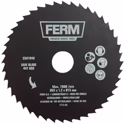FERM è un rinomato marchio di attrezzi di origine olandese. Dal 1965, FERM progetta e sviluppa utensili elettrici e accessori ...