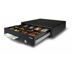 Safescan - Cassetto per banconote di volume medio Sd-4141 41 cm x 41,5 cm x 11,5 cm con cassetto aggiuntivo e coperchio con serratura