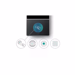 Safescan TimeMoto TM-616 Nero Scheda di prossimità AC TFT Collegamento ethernet LAN - Vista aggiuntiva 4