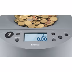 Safescan 1450 Macchina per il conteggio di monete Grigio - Vista aggiuntiva 4