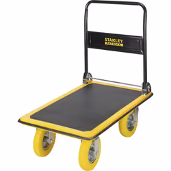 Dettagli tecnici Capacità di carico (max.) 300 kg Colore Nero, Giallo Gomme poliuretano Larghezza superficie di carico 600 mm ...