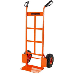 EDM - Carrello Portapacchi Portatutto 2 Ruote Portata 120Kg Black Decker Professionale