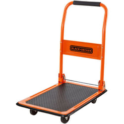 EDM - Carrello Portapacchi Pieghevole Portatutto 4 Ruote a Pianale Portata 80Kg