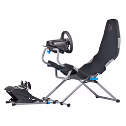 Playseat Challenge X - Logitech G Edition Sedia da gioco per console Nero, Grigio - Vista aggiuntiva 6