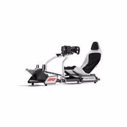Playseat Formula Instinct - F1 Edition Sedia per gaming universale Seduta imbottita Nero, Bianco - Vista aggiuntiva 7