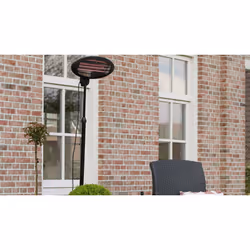 Sunred SMQ2000A stufetta elettrica Interno e esterno Nero 2000 W Riscaldatore di ambienti elettrico al quarzo - Vista aggiuntiva 5