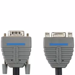 Bandridge BCL1002, 2 m, VGA (D-Sub), VGA (D-Sub), Nero, Blu, Grigio, Nichel, Maschio/Femmina