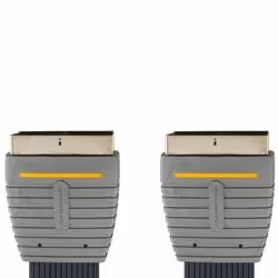 Bandridge BVL7305, 5 m, SCART (21-pin), SCART (21-pin), Nichel, Nero, Grigio, Maschio/Maschio