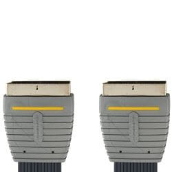 Bandridge BVL7305 Cavo SCART 5 m SCART (21-pin) Nero, Grigio