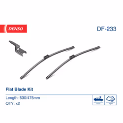 Tergicristallo per parabrezza DENSO DF-233, DF Lunghezza 530+475mm, anteriore, 2 Pezzo - Vista aggiuntiva 6