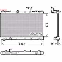 Indice: DRM47038. Larghezza della rete [mm]: 697. Lunghezza della rete [mm]: 375. Numero del Produttore: DRM47038. Produttore ...