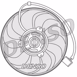 Ventola, raffreddamento motore DENSO DER27001 - Vista aggiuntiva 3