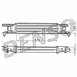 Intercooler DENSO DIT09105 - Vista aggiuntiva 2