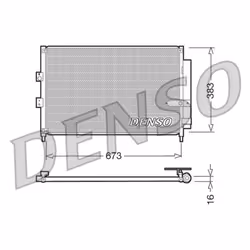 Altezza [mm]: 383. Articolo complementare/info integrativa 2: con essiccatore. Dimensioni rete: 673x383x16. Indice: DCN40003. ...