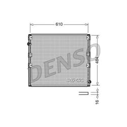 Condensatore, impianto di climatizzazione DENSO DCN50020